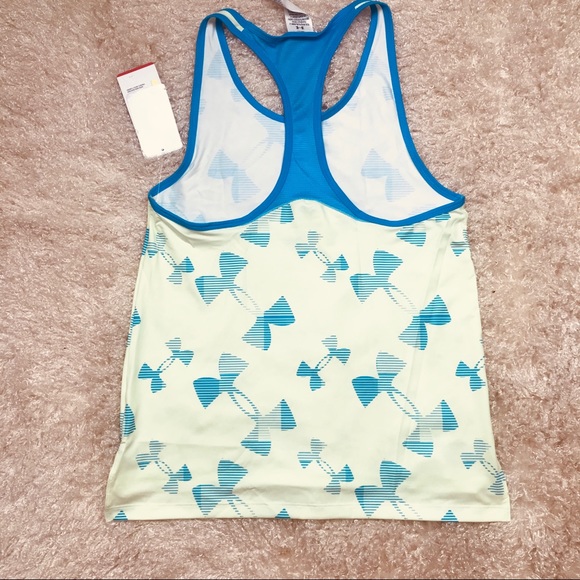 Under Armour Racer Back Tank Top YLG - Picture 2 of 3
